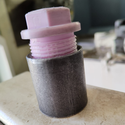 Tappo 1″ gas stampato in UltraT - 2